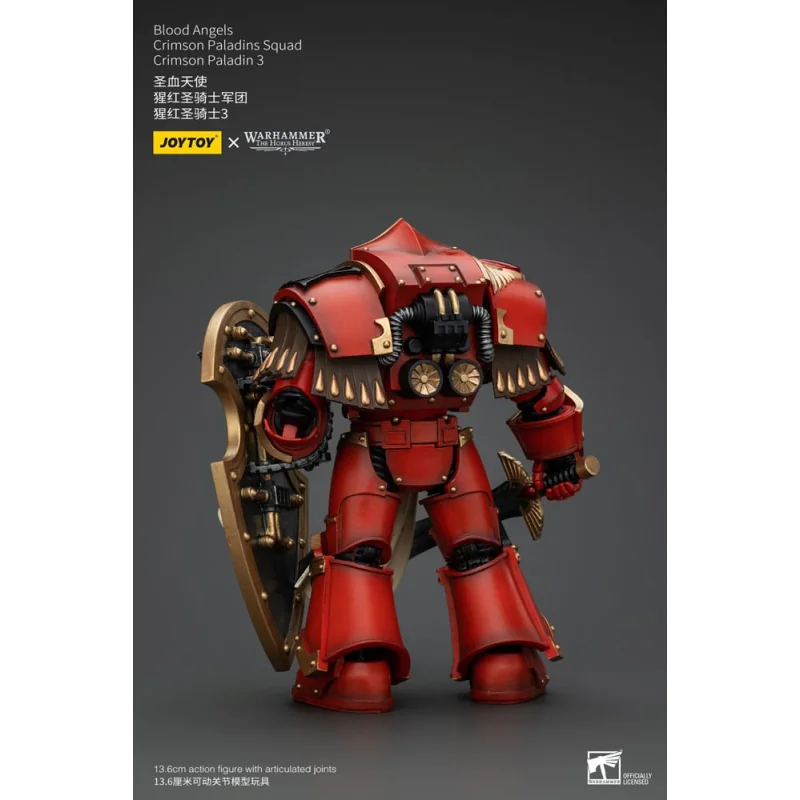 Warhammer The Horus Heresy figurine 1/18 Blood Angels Crimson Paladins Squad Crimson Paladin 3 14 cm