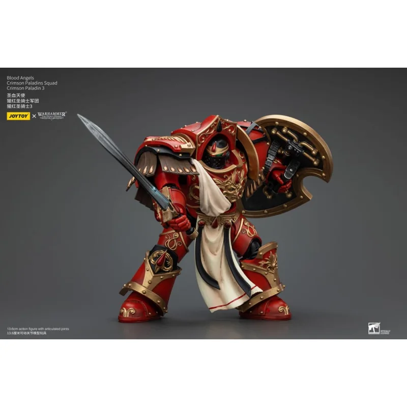 Warhammer The Horus Heresy figurine 1/18 Blood Angels Crimson Paladins Squad Crimson Paladin 3 14 cm