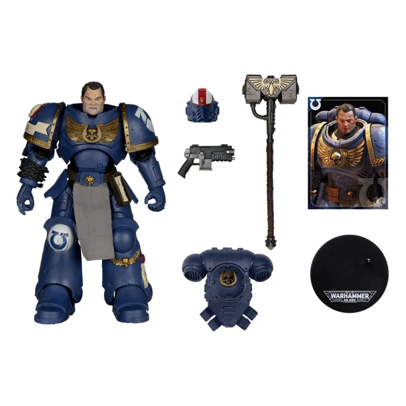 Warhammer 40,000 figurine Ultramarines: Lieutenant Titus 18 cm