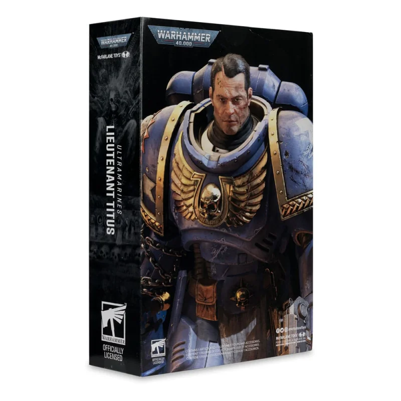 Warhammer 40,000 figurine Ultramarines: Lieutenant Titus 18 cm