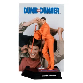 Dumb and Dumber statuette PVC Movie Maniacs Lloyd Christmas (Gold Label) 15 cm