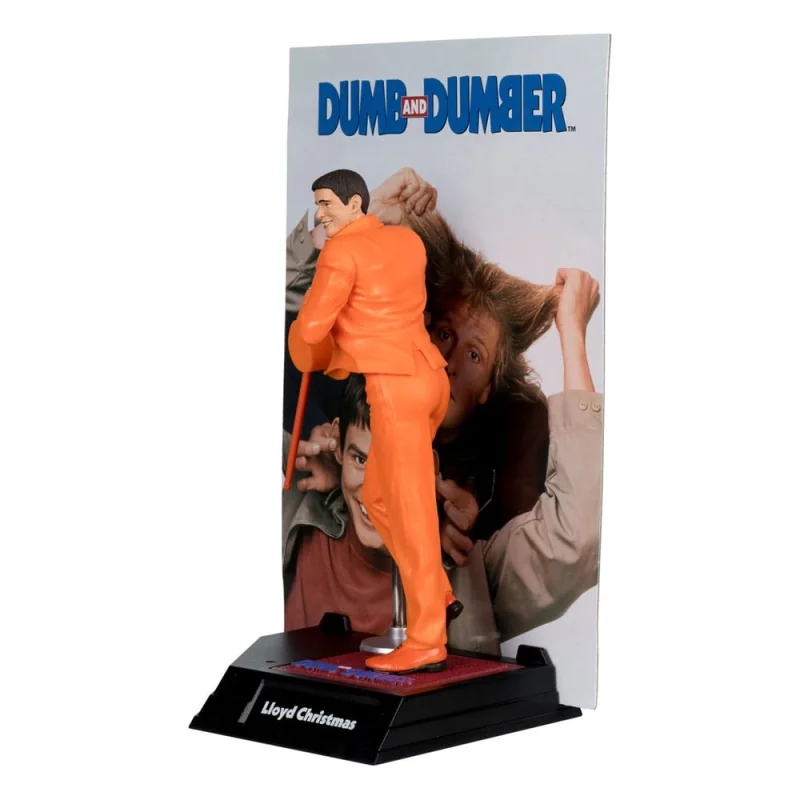 Dumb and Dumber statuette PVC Movie Maniacs Lloyd Christmas (Gold Label) 15 cm