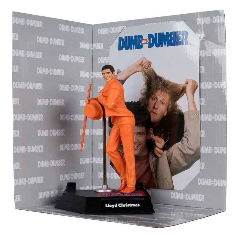 Dumb and Dumber statuette PVC Movie Maniacs Lloyd Christmas (Gold Label) 15 cm