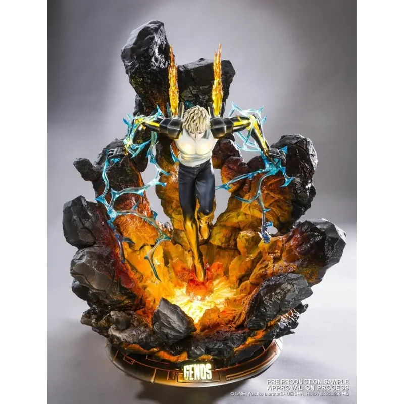 Tsume ONE PUNCH MAN - Genos - Statue Résine 1/6 By Tsume