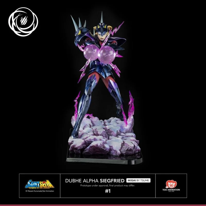 Figurine SAINT SEIYA - Dubhe Alpha Siegfried - Statue Résine By Tsume 35cm