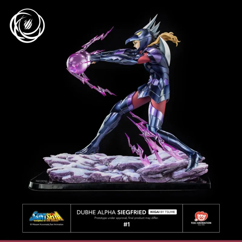 BM-237600 SAINT SEIYA - Dubhe Alpha Siegfried - Statue Résine By Tsume 35cm