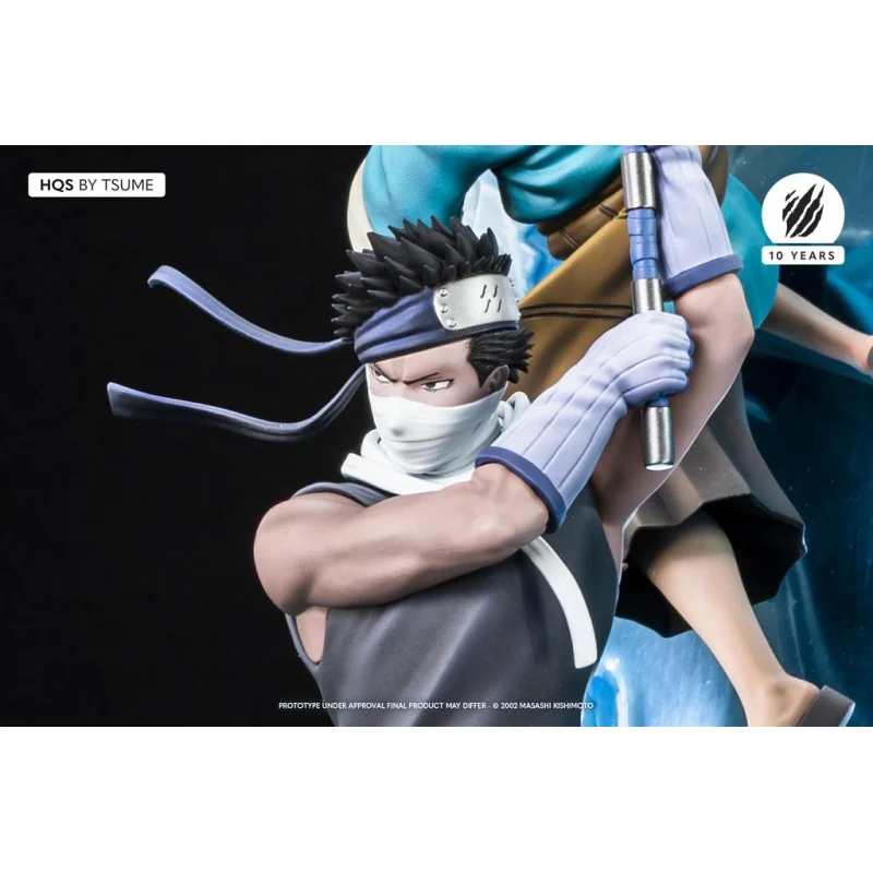 Figurine NARUTO - Zabuza & Haku - Statue Résine HQS By Tsume - 47cm