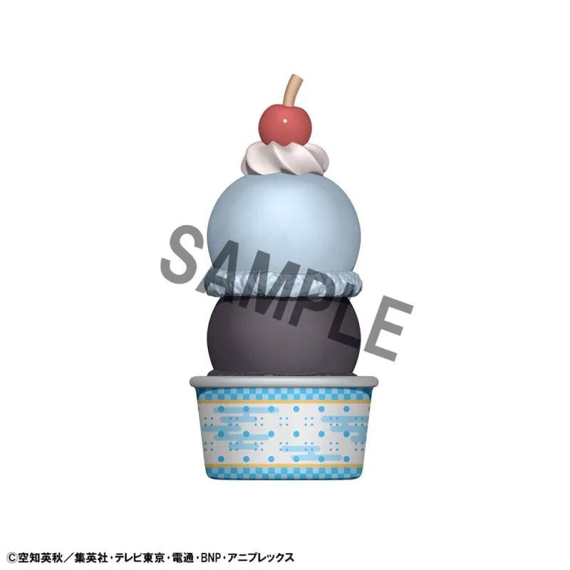 Gintama pack 6 trading figures Tsumichen Stack up & Change 8 cm (with gift)