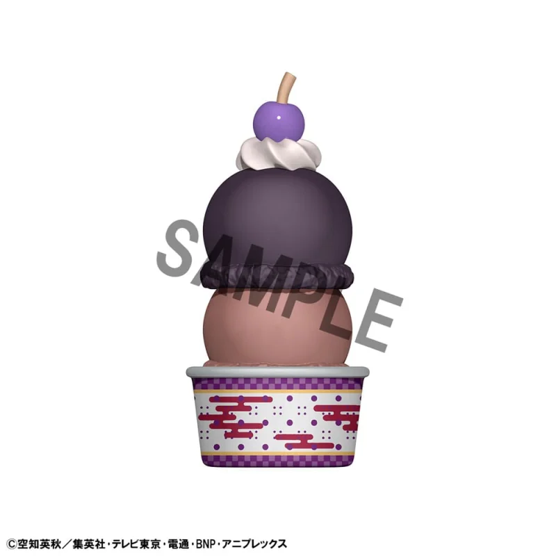 Gintama pack 6 trading figures Tsumichen Stack up & Change 8 cm (with gift)