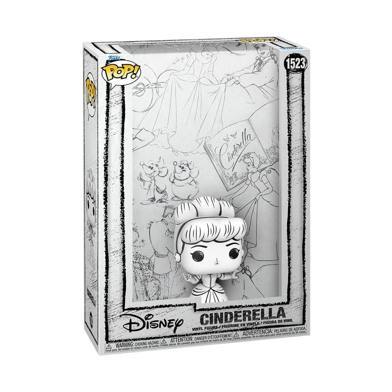 Cendrillon POP! Comic Cover Vinyl Figurine Sketched- Cinderella 9 cm