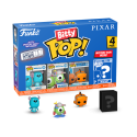 Figurine Pop PIXAR - Bitty Pop 4 Pack 2.5cm - Monstres & Compagnie