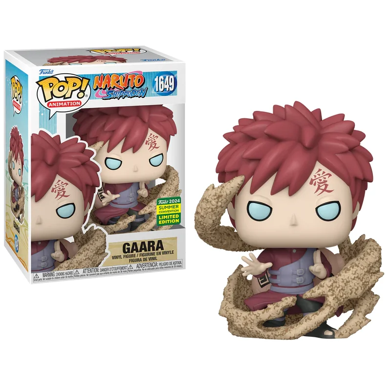 Figurine Pop NARUTO SHIPPUDEN - POP Animation N°1649 - Gaara "Convention"