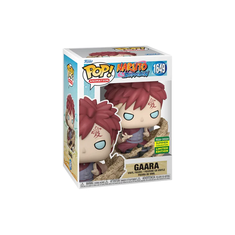 Figurines Pop NARUTO SHIPPUDEN - POP Animation N°1649 - Gaara "Convention"