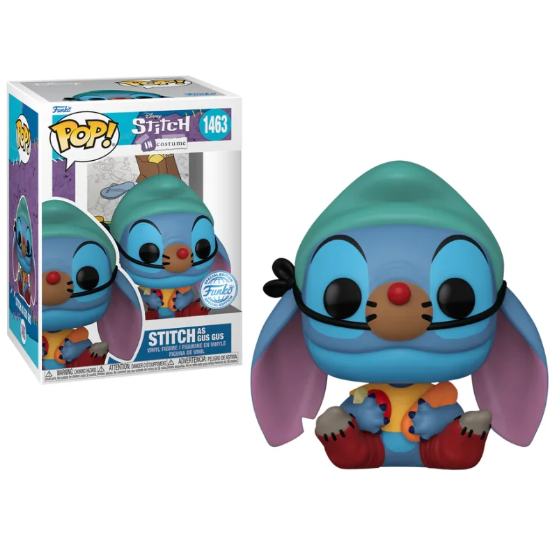 Figurine Pop STITCH COSTUME - POP Disney N° 1463 - Gus Gus