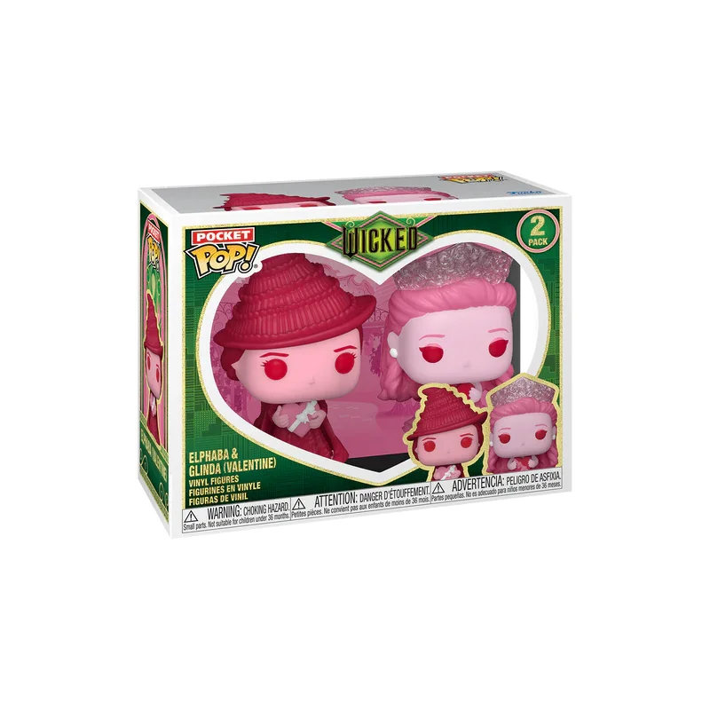 VALENTINES - Pocket Pop 2 Pack - Elphaba & Glinda