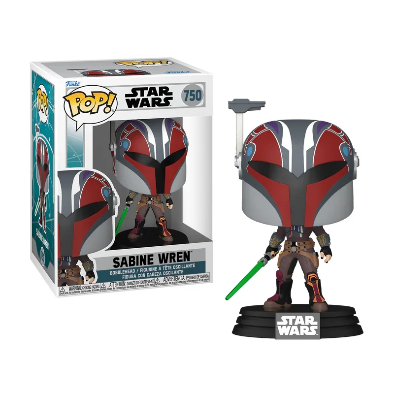 STAR WARS AHSOKA - POP Marvel N° 750 - Sabine Wren