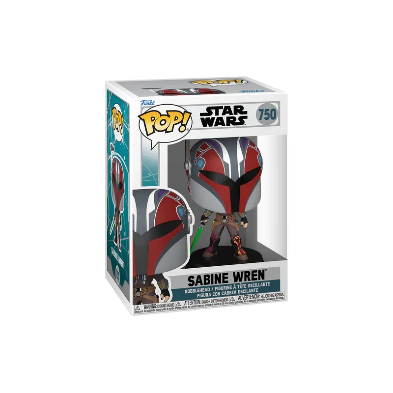 STAR WARS AHSOKA - POP Marvel N° 750 - Sabine Wren