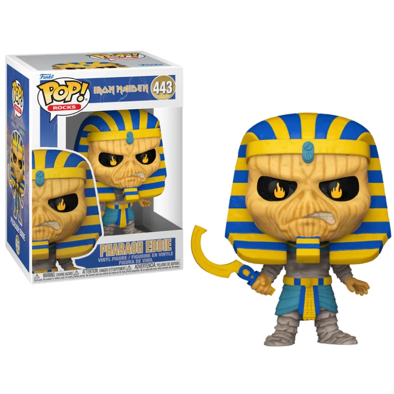 IRON MAIDEN - POP Animation N° 443 - Pharaoh Eddie