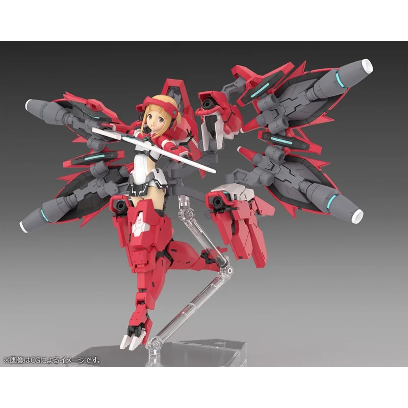 Alice Gear Aegis Expansion figurine Megami Device Plastic Model Kit Nodoka Takahata Shimon 20 cm