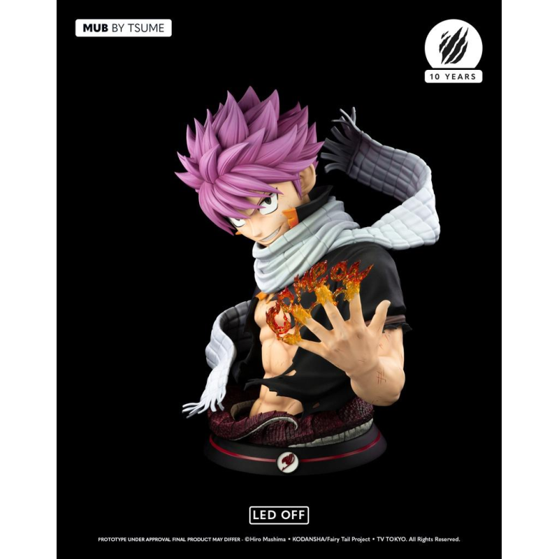 Statuette FAIRY TAIL - Natsu Dragneel - Statue Résine By Tsume 73cm