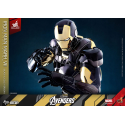 Les Avengers figurine Diecast Movie Masterpiece 1/6 Iron Man Mark VII (Black & Gold Version) 32 cm