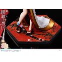 Original Illustration by Fuzichoco statuette PVC 1/7 Prisma Wing Scarlet Umbrella And Peony 28 cm