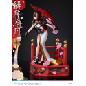 Original Illustration by Fuzichoco statuette PVC 1/7 Prisma Wing Scarlet Umbrella And Peony Deluxe Version 32 cm