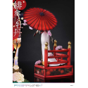 Original Illustration by Fuzichoco statuette PVC 1/7 Prisma Wing Scarlet Umbrella And Peony Deluxe Version 32 cm