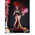 Original Illustration by Fuzichoco statuette PVC 1/7 Prisma Wing Scarlet Umbrella And Peony Deluxe Version 32 cm