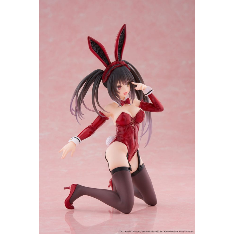 Date A Live V - Desktop Cute Figure Kurumi Tokisaki Bunny Ver. 13 cm