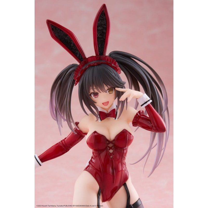 Date A Live V - Desktop Cute Figure Kurumi Tokisaki Bunny Ver. 13 cm