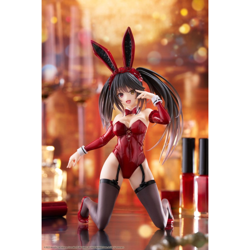 Date A Live V - Desktop Cute Figure Kurumi Tokisaki Bunny Ver. 13 cm