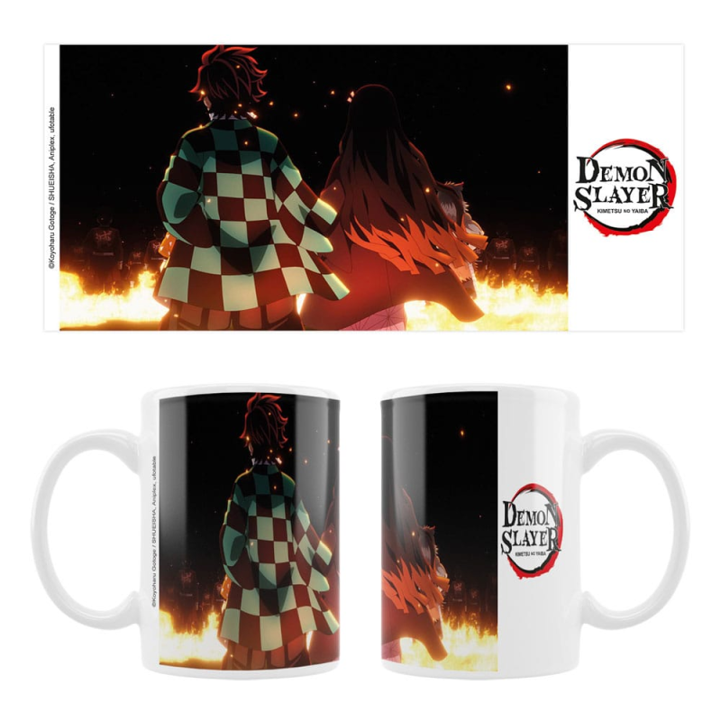  Demon Slayer: Kimetsu no Yaiba mug céramique Tanjiro & Nezuko