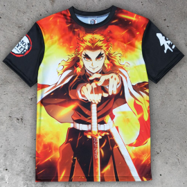  Demon Slayer: Kimetsu no Yaiba T-Shirt Kyojuro Rengoku