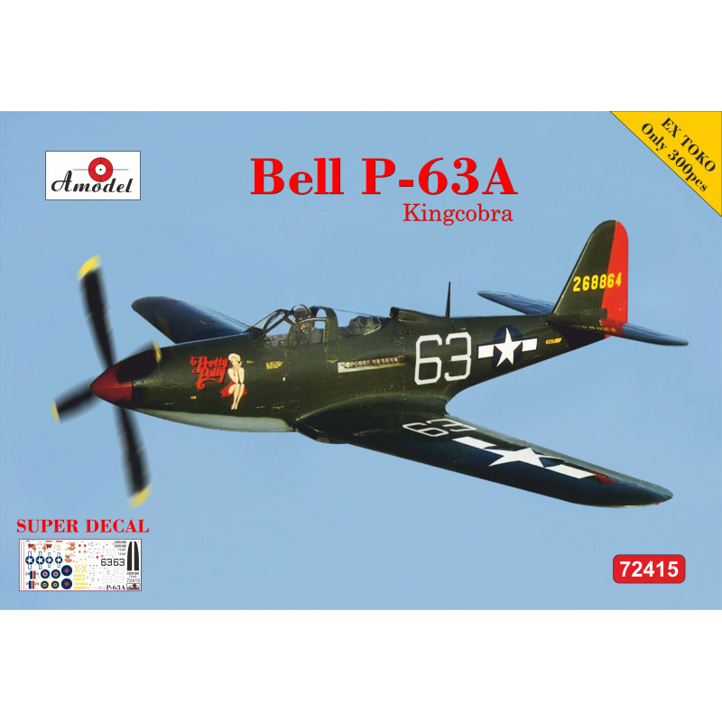 Maquette Bell Р-63А (ex-TOKO). Limited edition