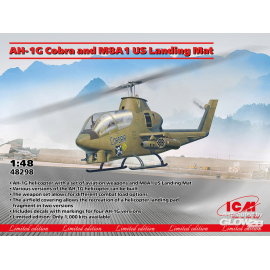 Maquette AH-1G Cobra and M8A1 US Landing Mat LIMITED EDITION!