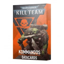 Jeu de figurine KILL TEAM DATACARDS: KOMMANDOS (ANGLAIS) 103-56