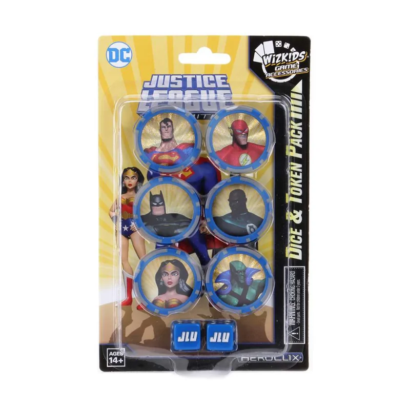 DC HeroClix: Justice League Unlimited Dice and Token Pack