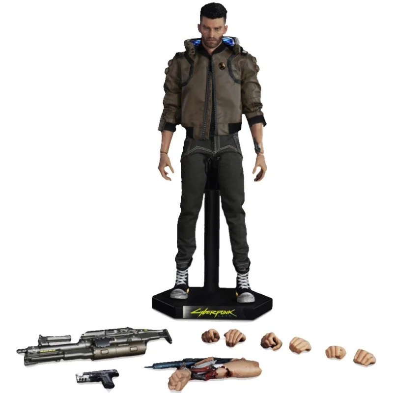 Cyberpunk 2077 figurines V Male & Yaiba Kusanagi Set