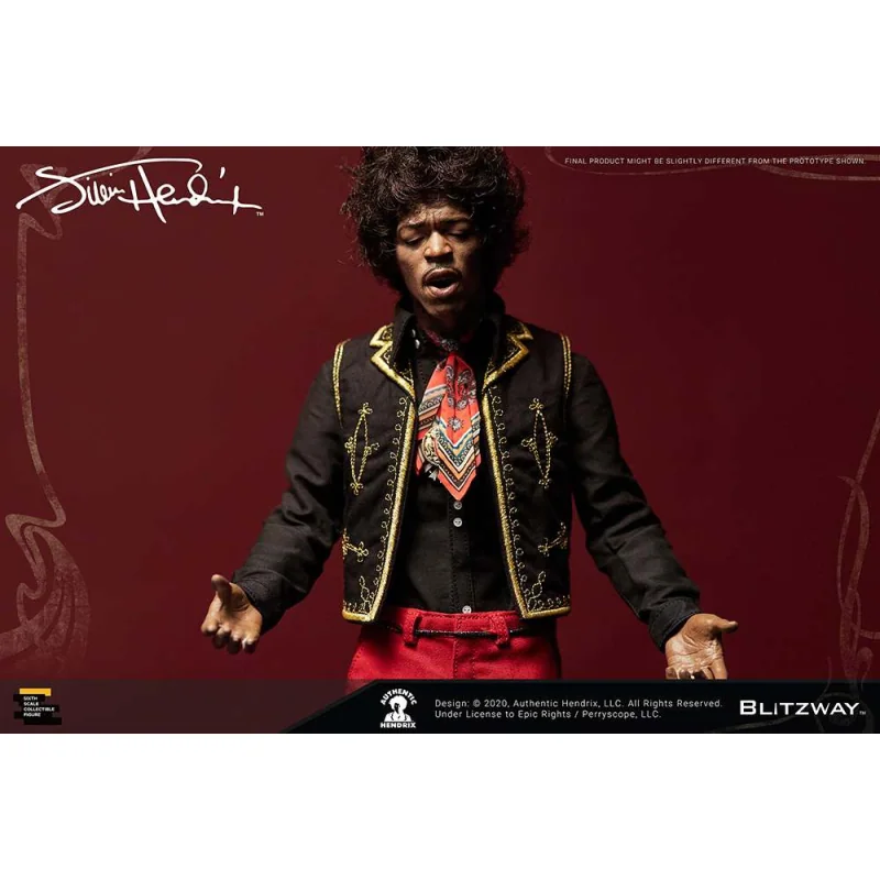 Jimi Hendrix figurine 1/6 Jimi Hendrix 31 cm