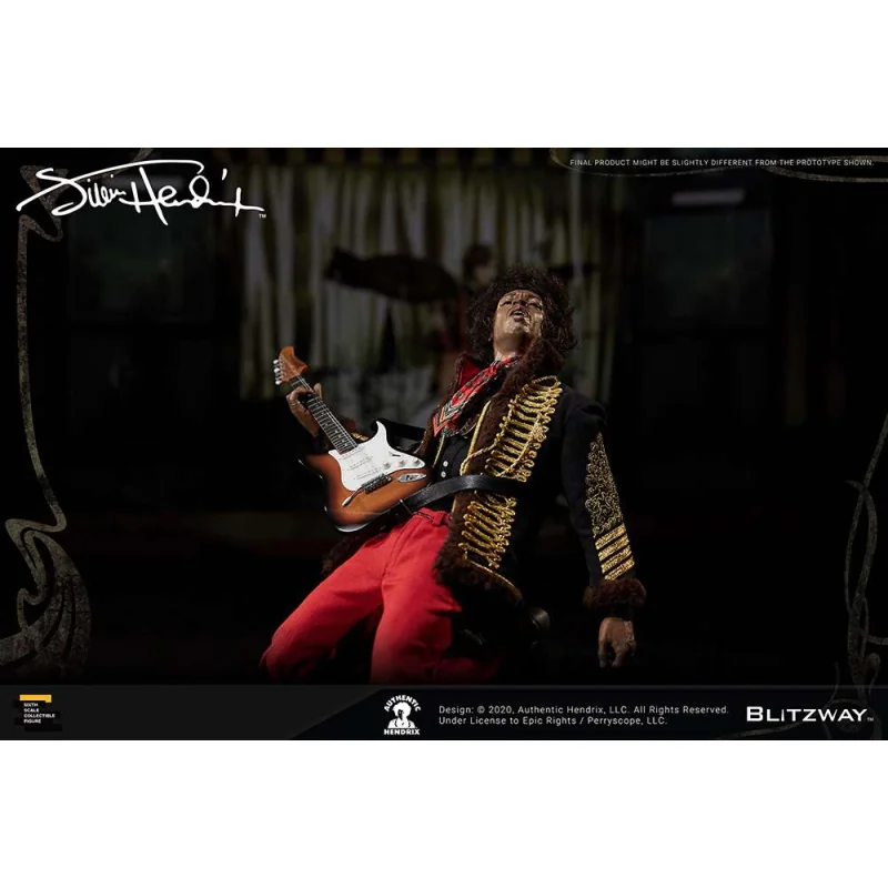 Jimi Hendrix figurine 1/6 Jimi Hendrix 31 cm