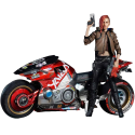 Cyberpunk 2077 figurines V Female & Yaiba Kusanagi Set