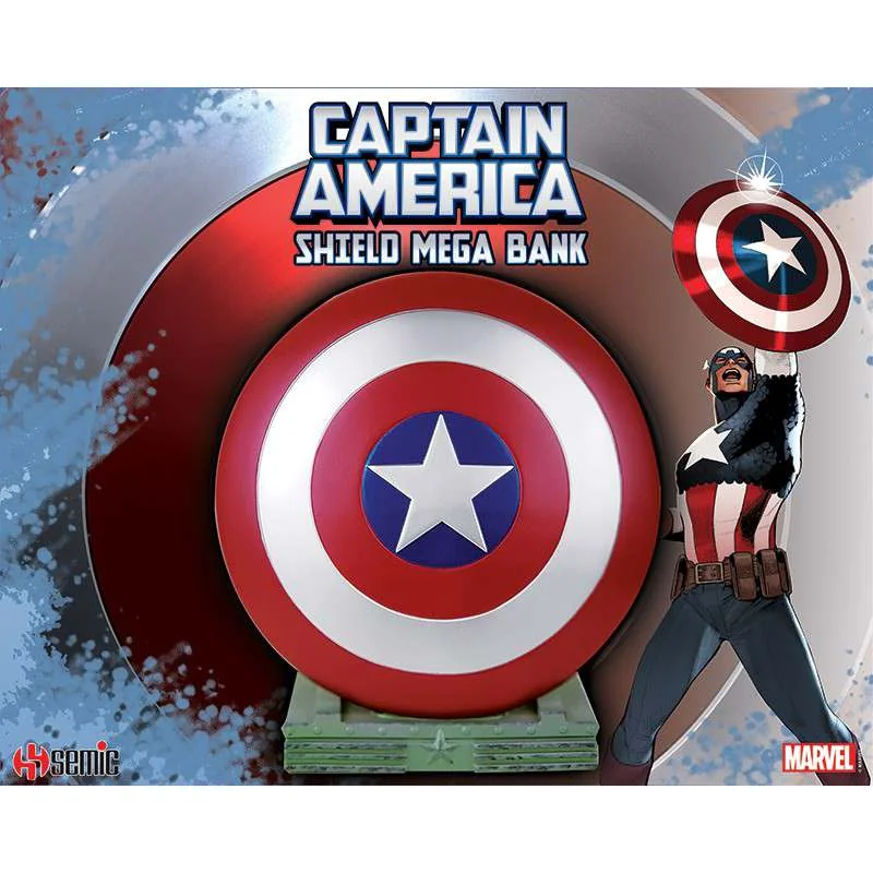 Marvel buste / tirelire Captain America Shield 25 cm