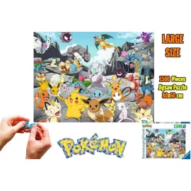 Puzzle 1500 p - Pokémon Classics