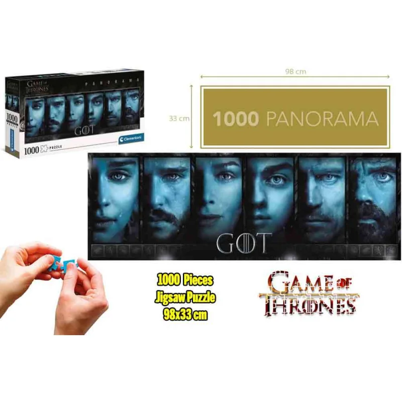 Puzzle Game of Thrones - Panorama 1000 pièces