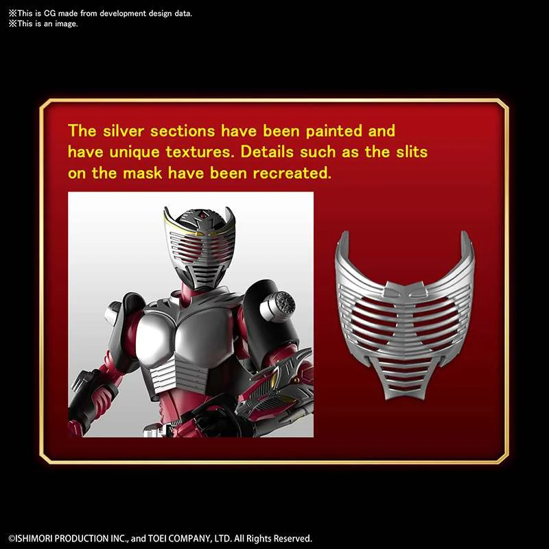 Kamen Rider: Kit de modèle Ryuki Rider Masked Rise standard