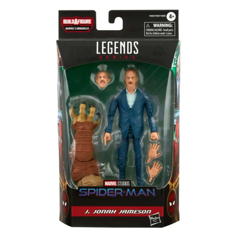 Marvel Legends Spider-Man Build A Figure J. Jonah Jameson 15cm