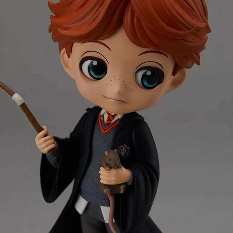 Harry Potter figurine Q Posket Ron Weasley with Scabbers 14 cm