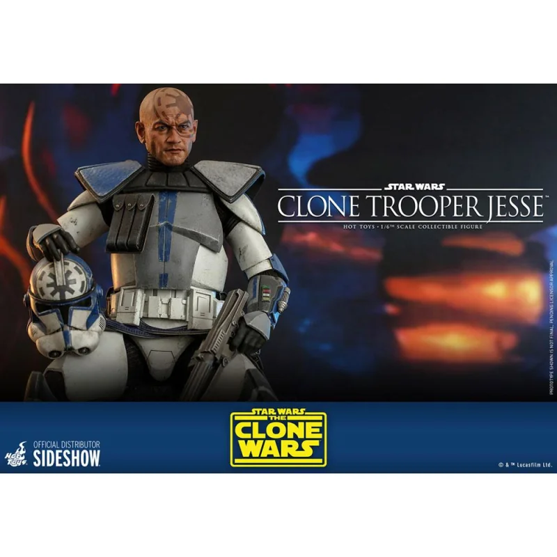 Star Wars The Clone Wars figurine 1/6 Clone Trooper Jesse 30 cm