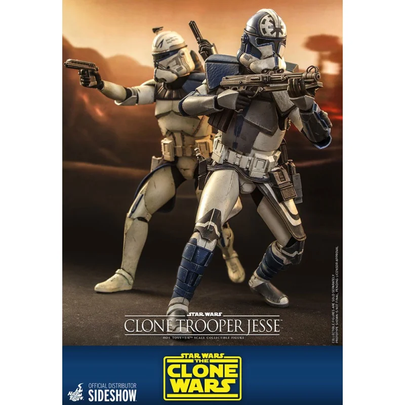 Star Wars The Clone Wars figurine 1/6 Clone Trooper Jesse 30 cm